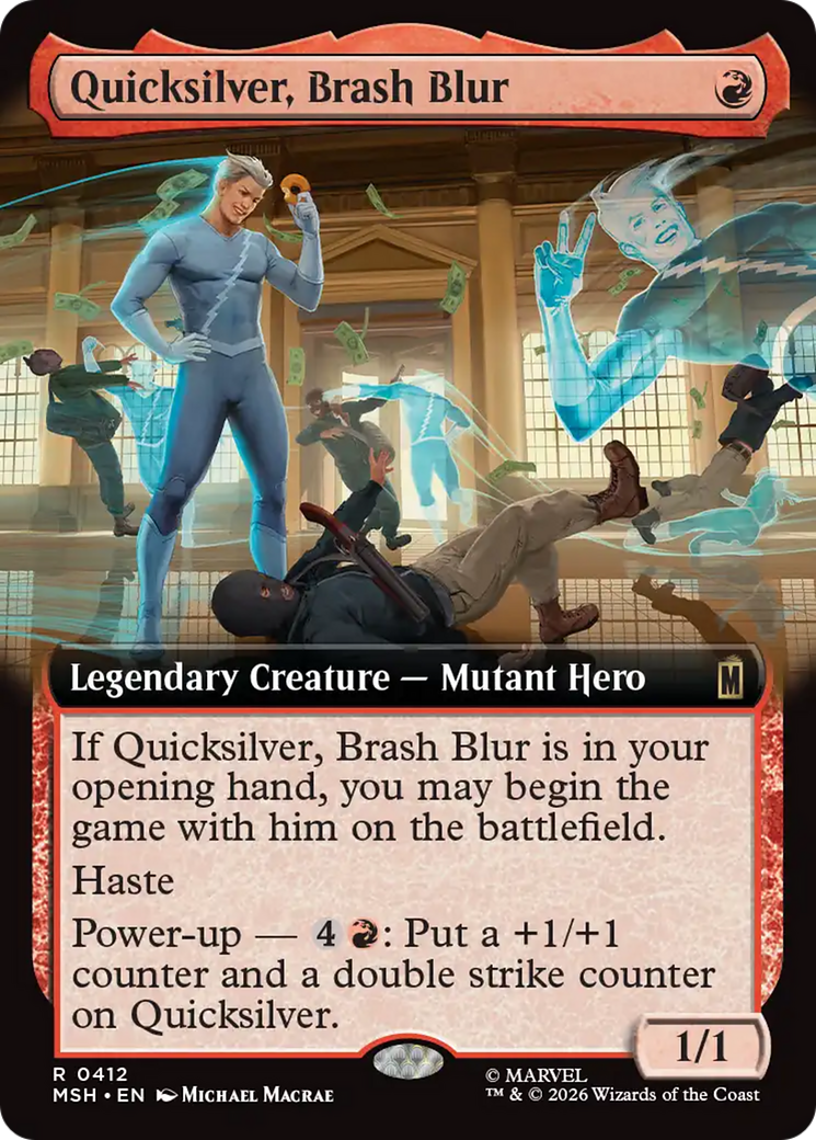 Quicksilver, Brash Blur (Extended Art) [Marvel Super Heroes] | Jack's On Queen