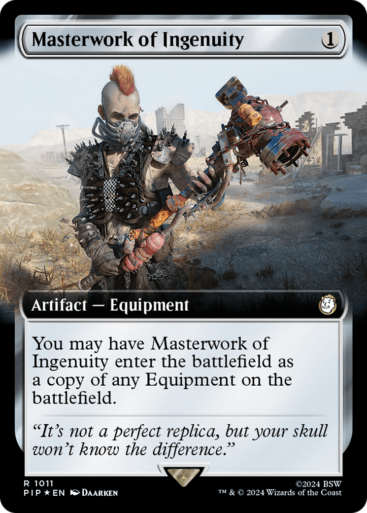 Masterwork of Ingenuity (Extended Art) (Surge Foil) [Fallout] | Jack's On Queen
