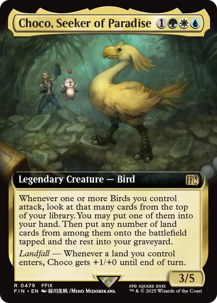 Choco, Seeker of Paradise (Extended Art) [FINAL FANTASY] | Jack's On Queen