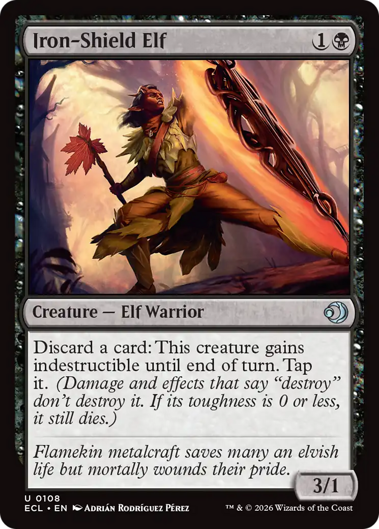 Iron-Shield Elf [Lorwyn Eclipsed] | Jack's On Queen