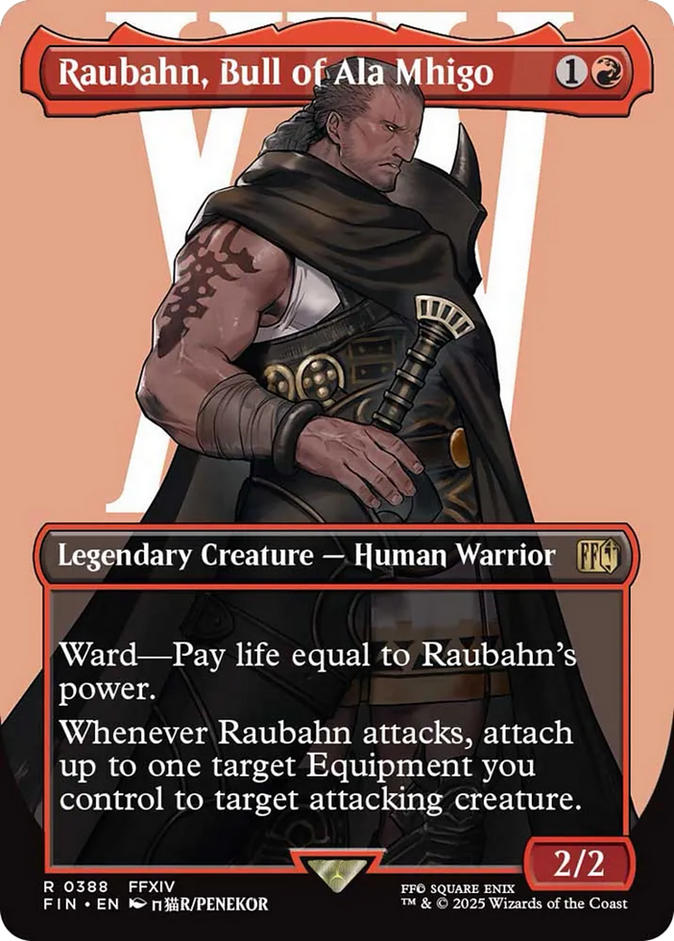 Raubahn, Bull of Ala Mhigo (Borderless) [FINAL FANTASY] | Jack's On Queen