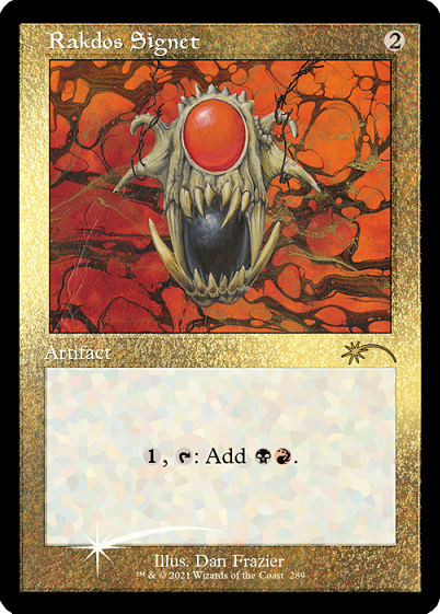 Rakdos Signet (Retro) (Foil Etched) [Secret Lair Drop Series] | Jack's On Queen