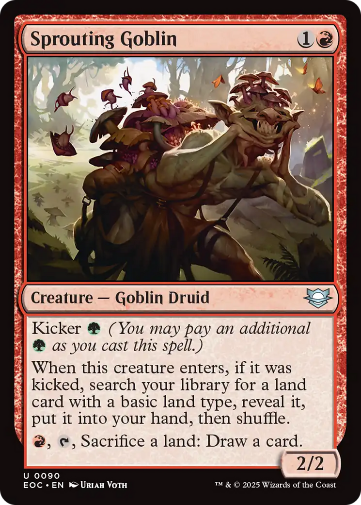 Sprouting Goblin [Edge of Eternities Commander] | Jack's On Queen