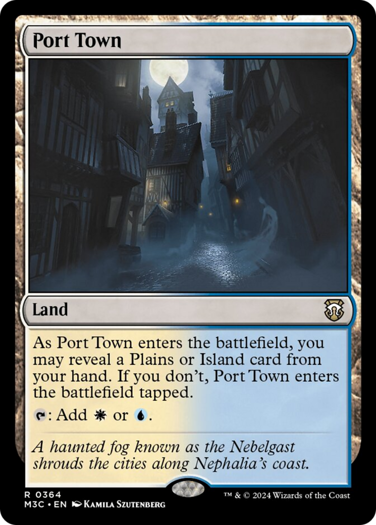 Port Town (Ripple Foil) [Modern Horizons 3 Commander] | Jack's On Queen