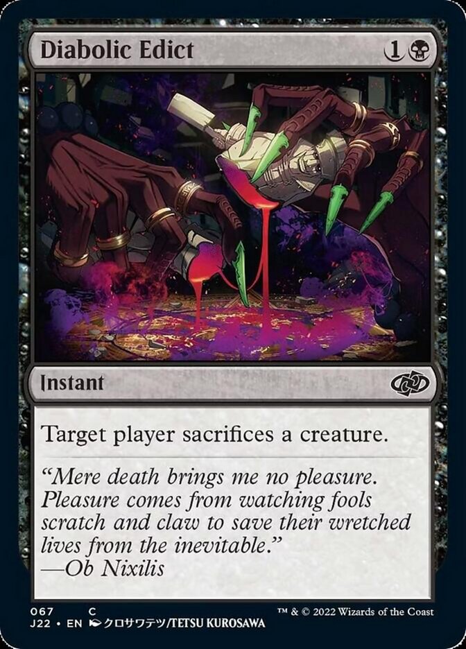 Diabolic Edict [Jumpstart 2022] | Jack's On Queen