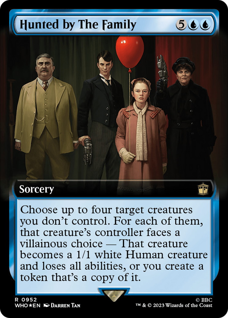 Hunted by The Family (Extended Art) (Surge Foil) [Doctor Who] | Jack's On Queen