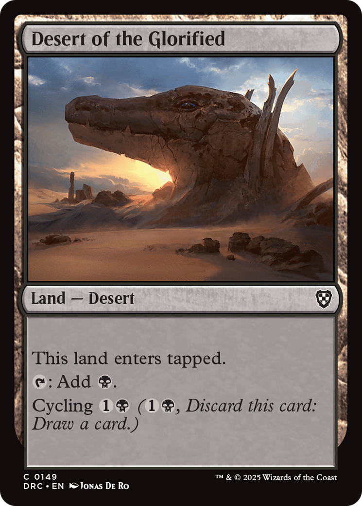 Desert of the Glorified [Aetherdrift Commander] | Jack's On Queen