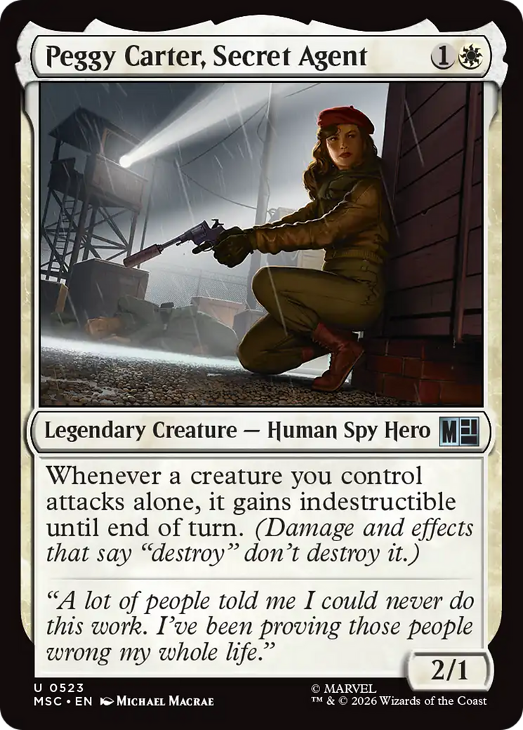 Peggy Carter, Secret Agent [Marvel Super Heroes Commander] | Jack's On Queen