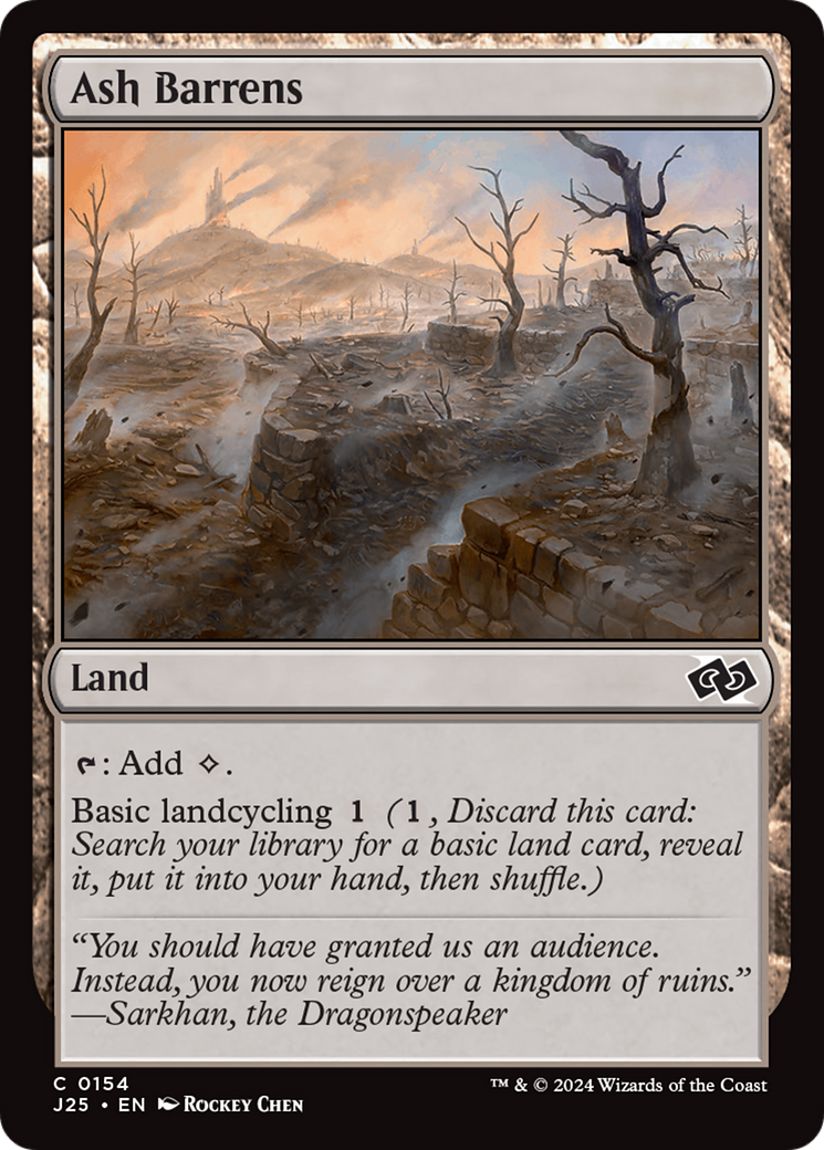 Ash Barrens [Foundations Jumpstart] | Jack's On Queen