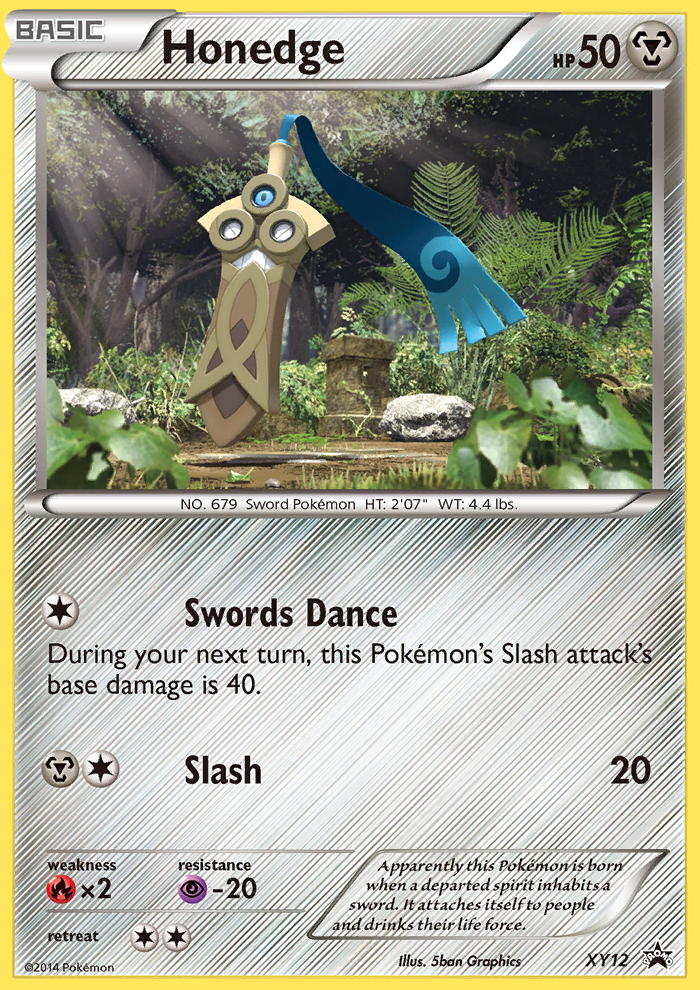 Honedge (XY12) [XY: Black Star Promos] | Jack's On Queen