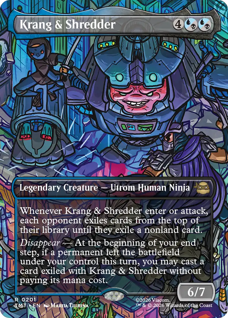 Krang & Shredder (Borderless) [Teenage Mutant Ninja Turtles] | Jack's On Queen