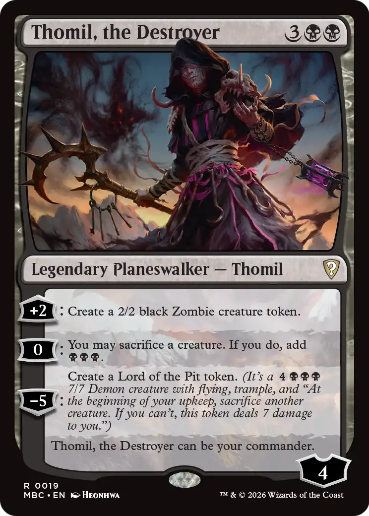 Thomil, the Destroyer [Mystery Booster: Commander Edition] | Jack's On Queen