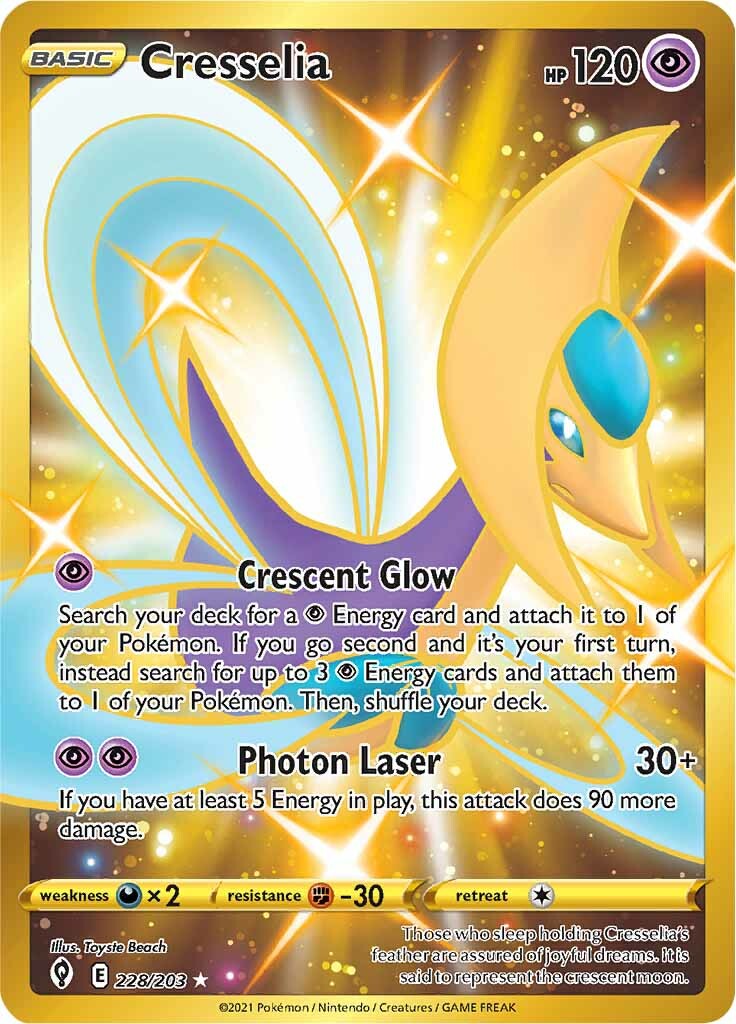 Cresselia (228/203) [Sword & Shield: Evolving Skies] | Jack's On Queen