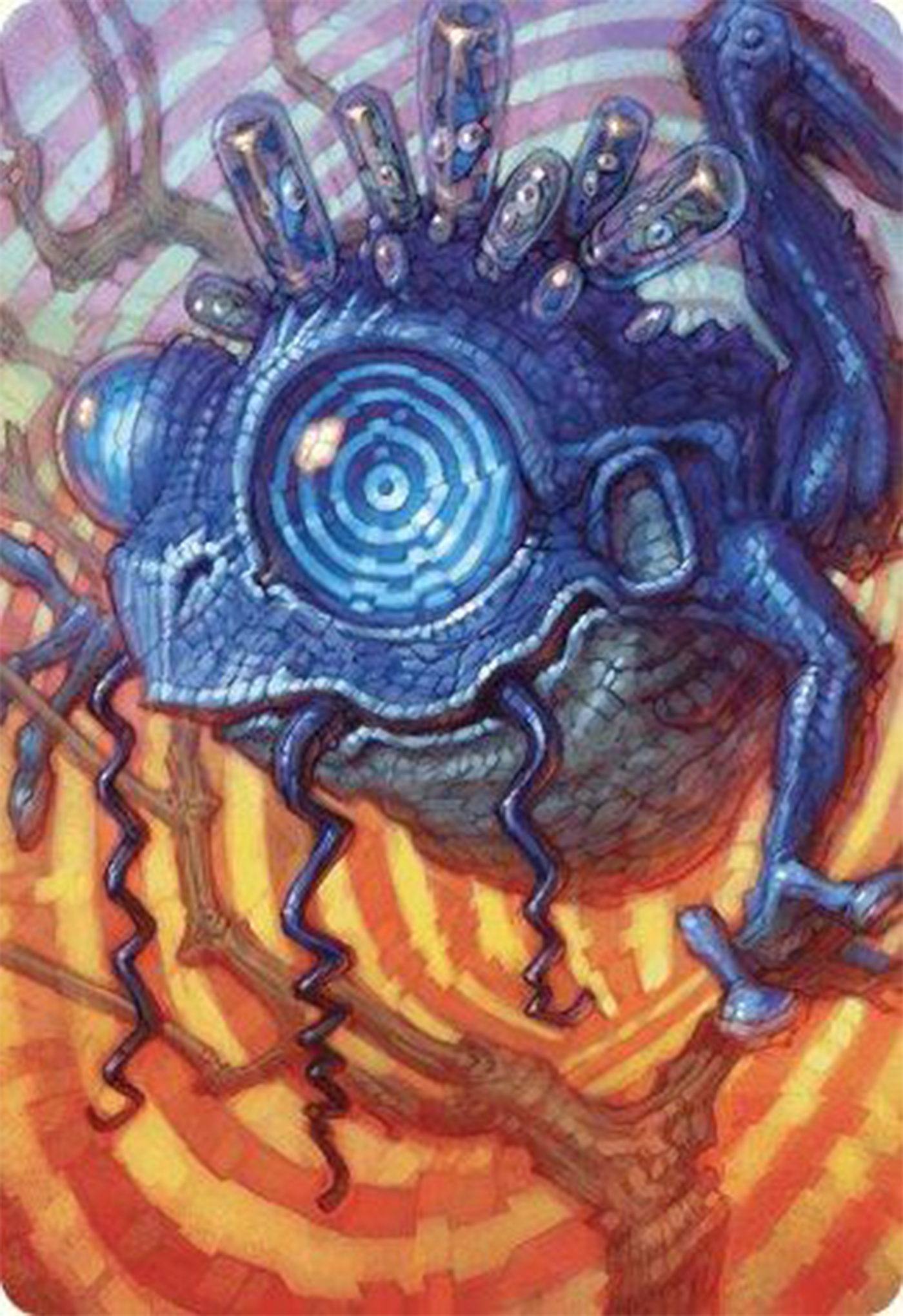 Psychic Frog Art Card [Modern Horizons 3 Art Series] | Jack's On Queen