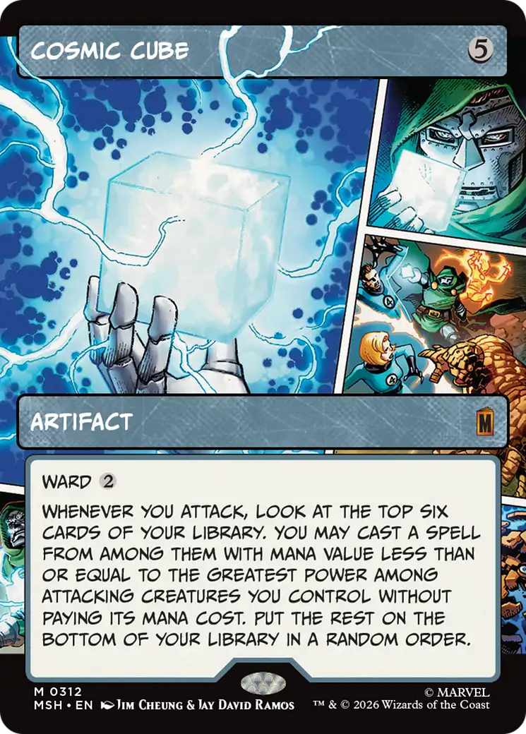 Cosmic Cube (Borderless) (0312) [Marvel Super Heroes] | Jack's On Queen
