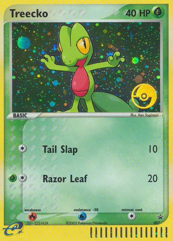 Treecko (007) [Nintendo: Black Star Promos] | Jack's On Queen