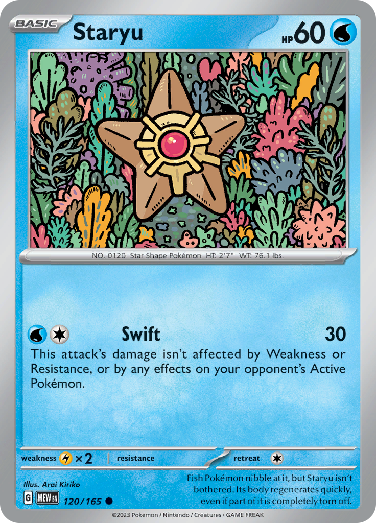 Staryu (120/165) [Scarlet & Violet 151] | Jack's On Queen