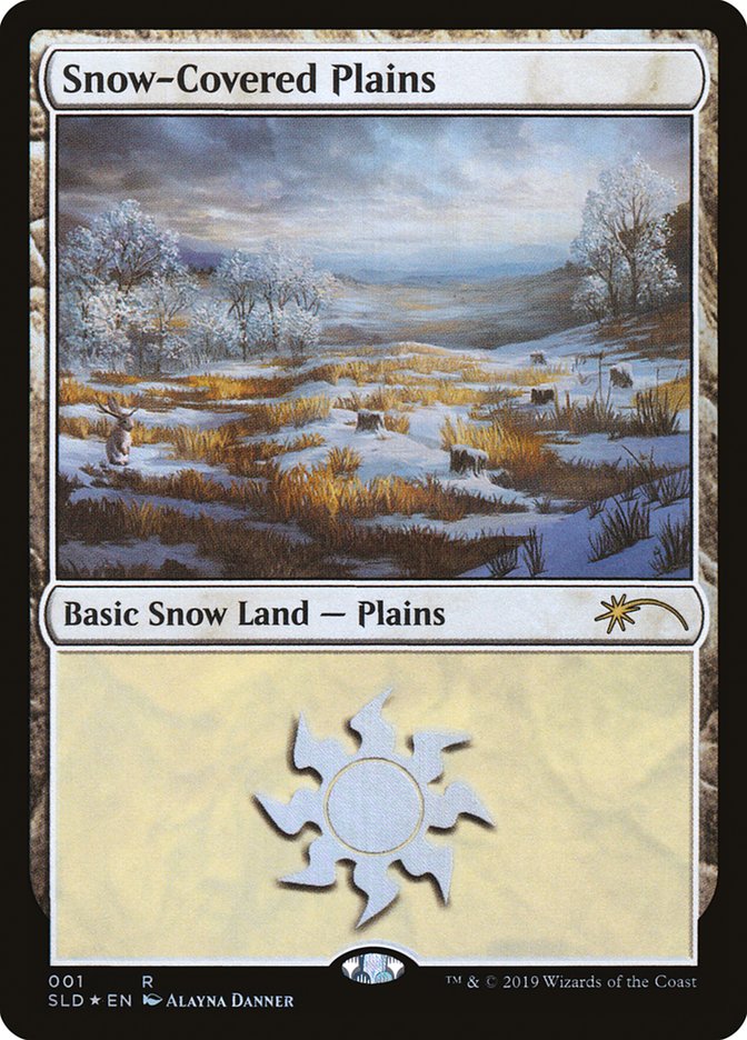 Snow-Covered Plains (001) [Secret Lair Drop Series] | Jack's On Queen