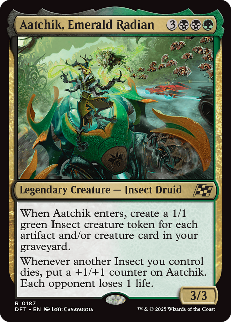 Aatchik, Emerald Radian [Aetherdrift] | Jack's On Queen