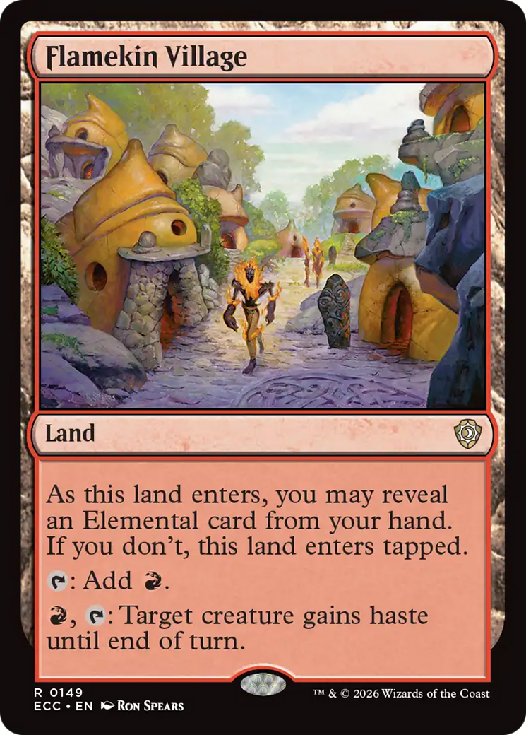 Flamekin Village [Lorwyn Eclipsed Commander] | Jack's On Queen