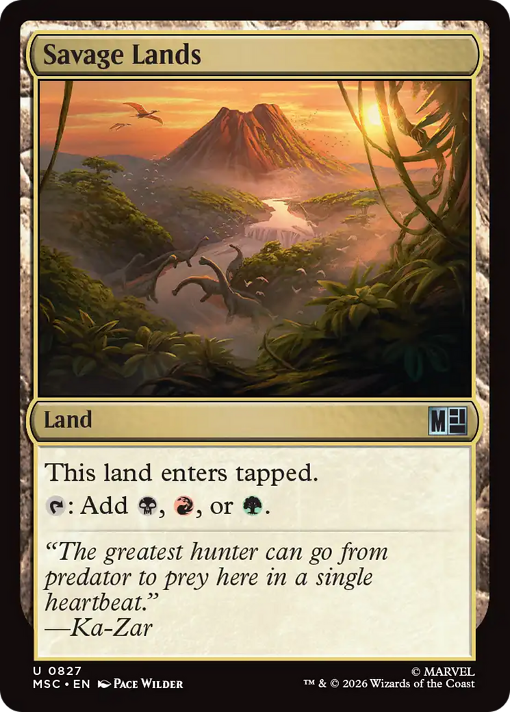 Savage Lands [Marvel Super Heroes Commander] | Jack's On Queen