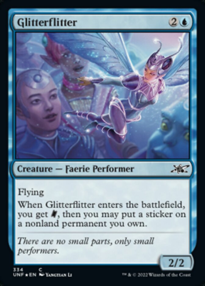 Glitterflitter (Galaxy Foil) [Unfinity] | Jack's On Queen