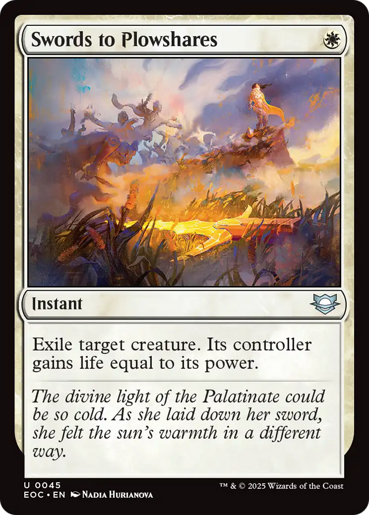 Swords to Plowshares [Edge of Eternities Commander] | Jack's On Queen