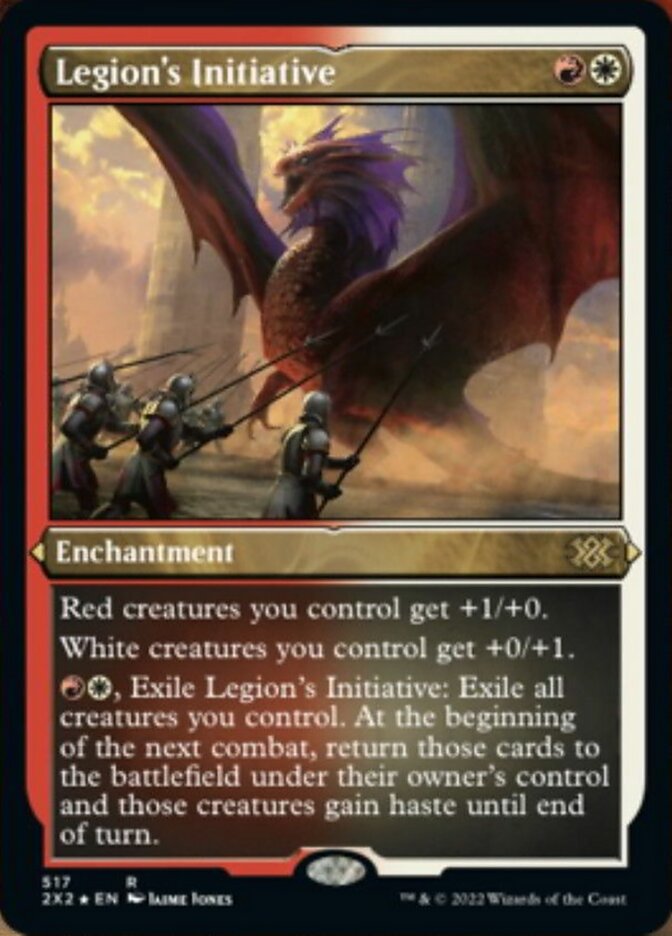 Legion's Initiative (Foil Etched) [Double Masters 2022] | Jack's On Queen