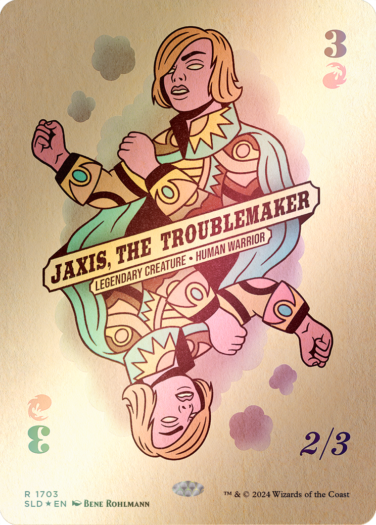 Jaxis, the Troublemaker (Rainbow Foil) [Secret Lair Drop Series] | Jack's On Queen
