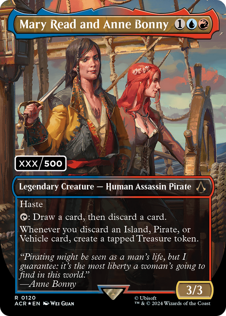 Mary Read and Anne Bonny (English) (Serial Numbered) [Assassin's Creed] | Jack's On Queen