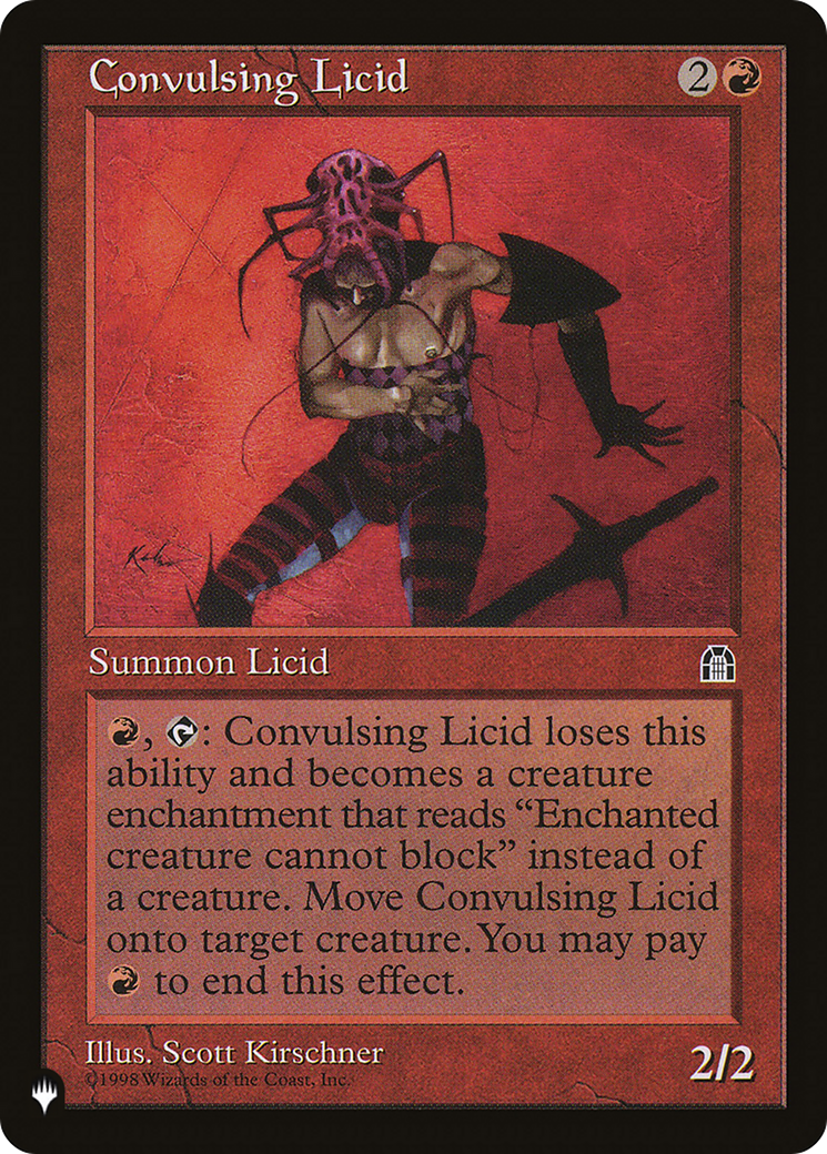 Convulsing Licid [The List Reprints] | Jack's On Queen