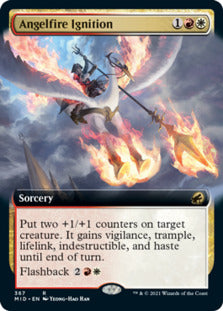 Angelfire Ignition (Extended Art) [Innistrad: Midnight Hunt] | Jack's On Queen