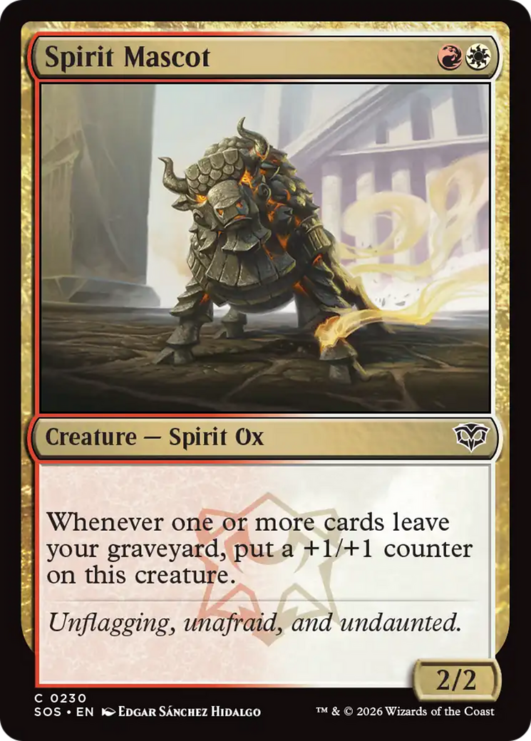 Spirit Mascot [Secrets of Strixhaven] | Jack's On Queen