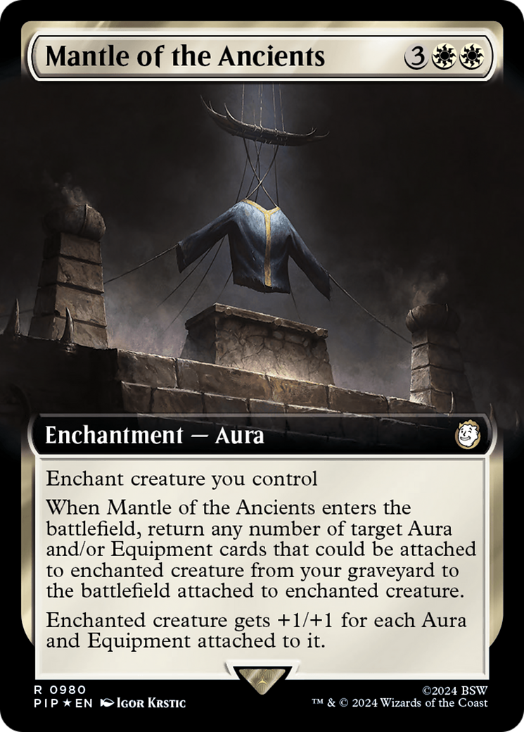 Mantle of the Ancients (Extended Art) (Surge Foil) [Fallout] | Jack's On Queen