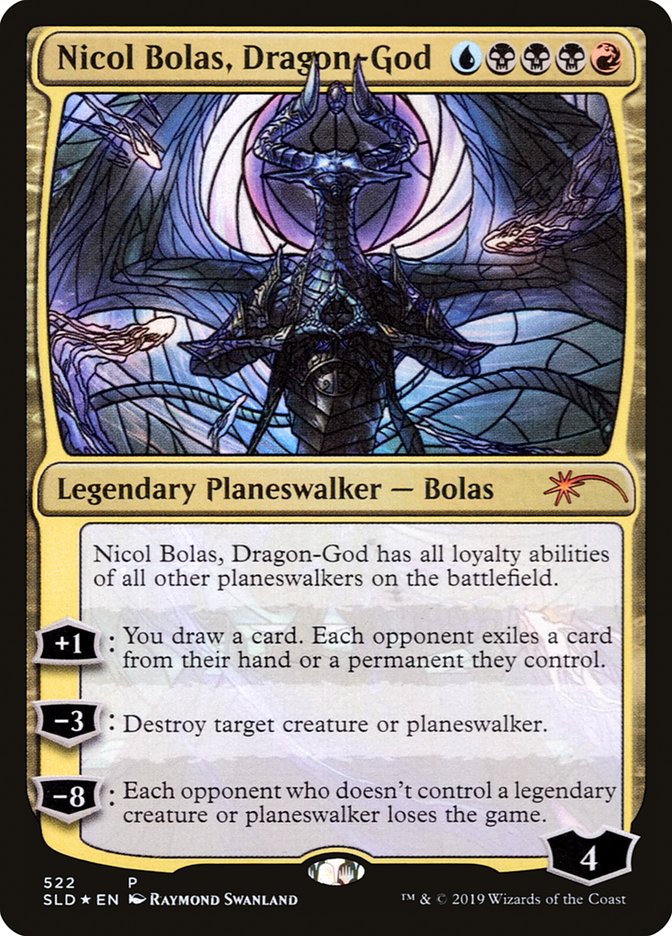 Nicol Bolas, Dragon-God (Stained Glass) [Secret Lair Drop Promos] | Jack's On Queen