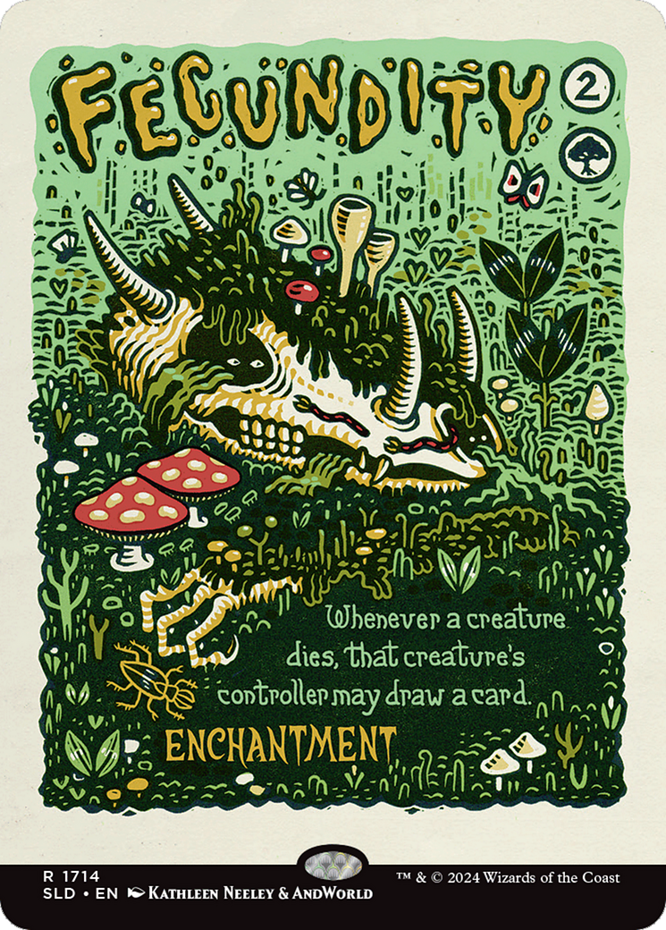 Fecundity (Rainbow Foil) [Secret Lair Drop Series] | Jack's On Queen