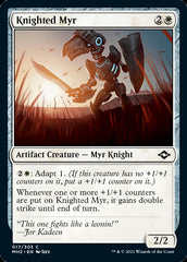 Knighted Myr [Modern Horizons 2] | Jack's On Queen