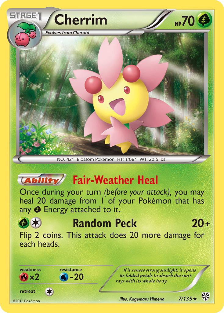 Cherrim (7/135) [Black & White: Plasma Storm] | Jack's On Queen