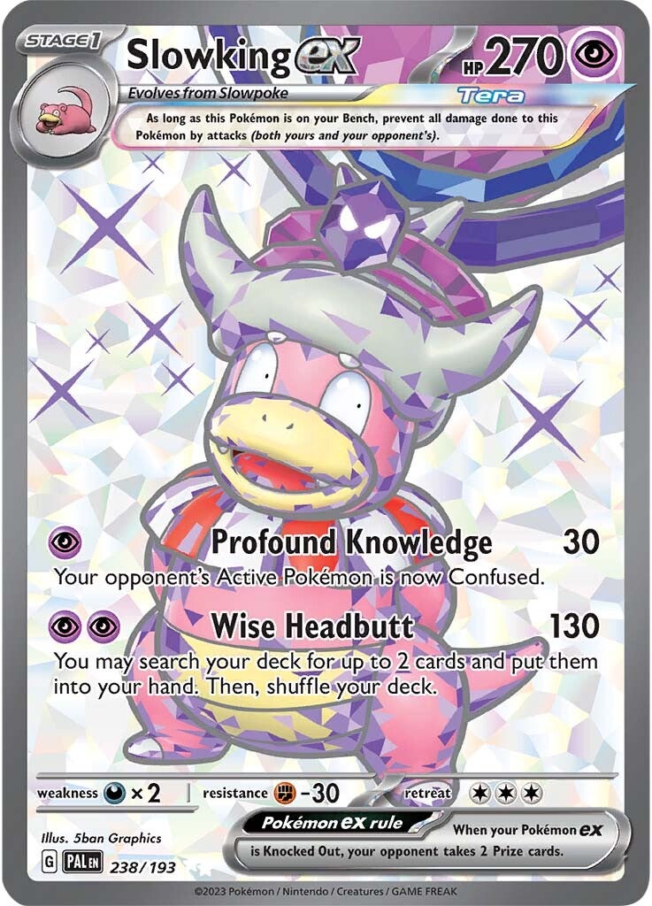 Slowking ex (238/193) [Scarlet & Violet: Paldea Evolved] | Jack's On Queen