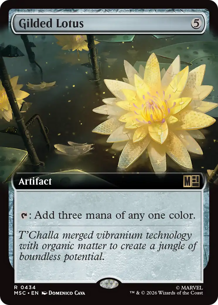 Gilded Lotus (Extended Art) [Marvel Super Heroes Commander] | Jack's On Queen