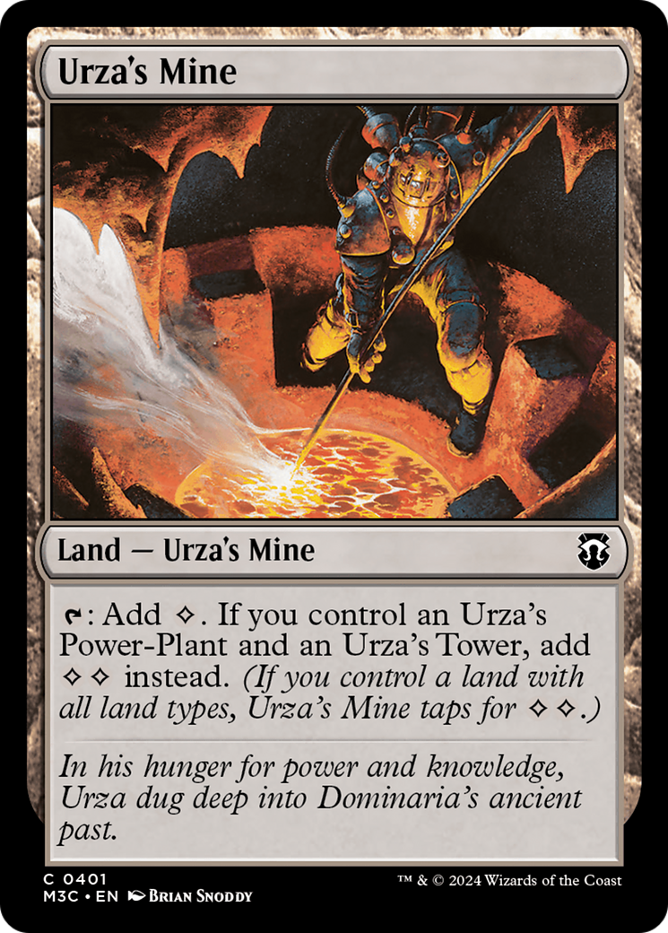 Urza's Mine (Ripple Foil) [Modern Horizons 3 Commander] | Jack's On Queen