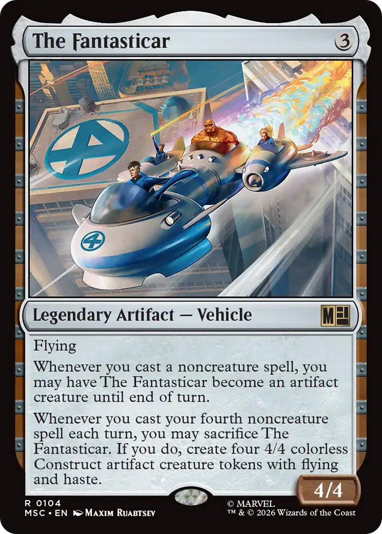 The Fantasticar [Marvel Super Heroes Commander] | Jack's On Queen