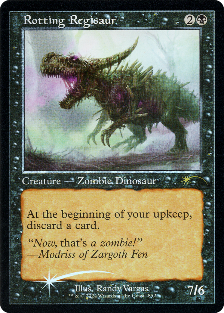 Rotting Regisaur (Retro Frame) [Secret Lair Drop Series] | Jack's On Queen