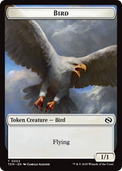 Inkling // Bird Double-Sided Token [Tarkir: Dragonstorm Commander Tokens] | Jack's On Queen