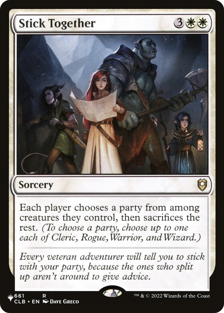 Stick Together (CLB) [The List] | Jack's On Queen