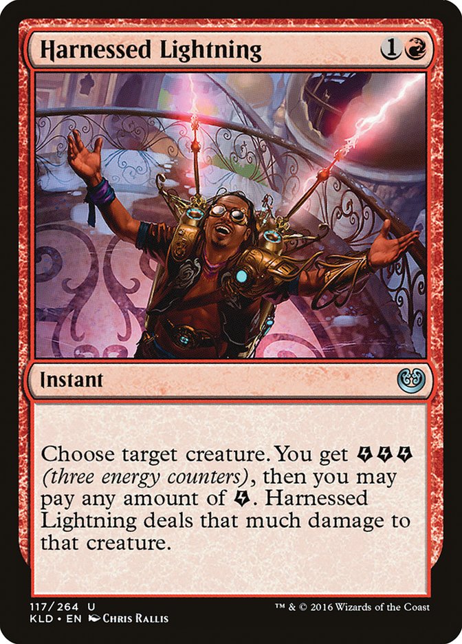 Harnessed Lightning [Kaladesh] | Jack's On Queen