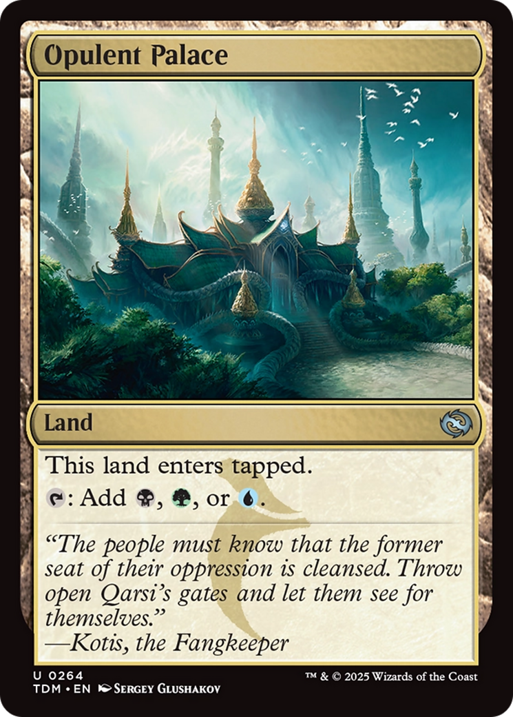Opulent Palace [Tarkir: Dragonstorm] | Jack's On Queen