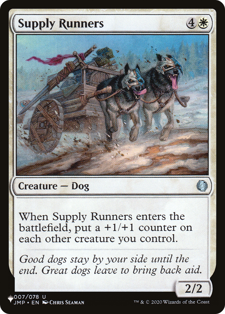 Supply Runners [The List] | Jack's On Queen