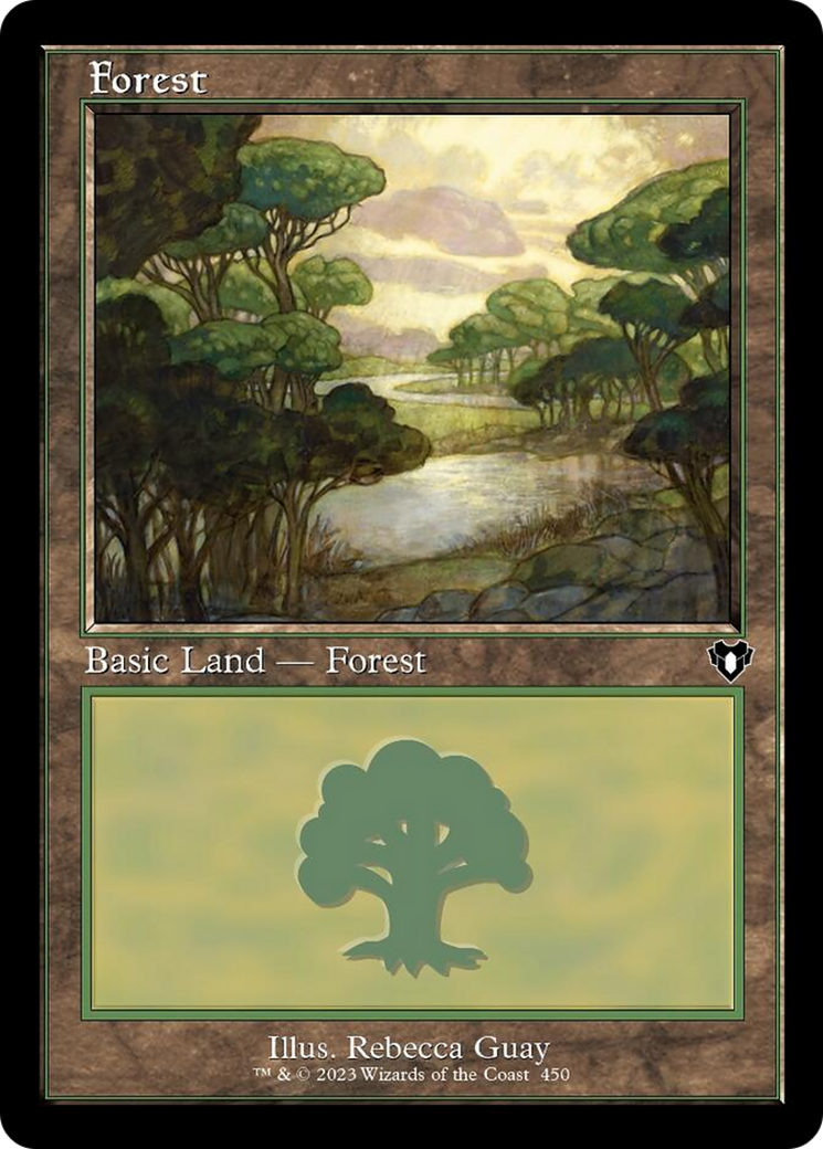 Forest (450) (Retro) [Commander Masters] | Jack's On Queen