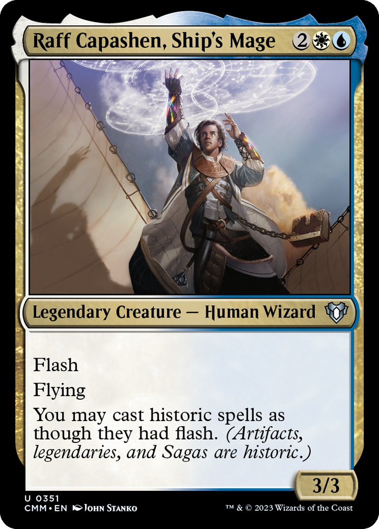 Raff Capashen, Ship's Mage [Commander Masters] | Jack's On Queen